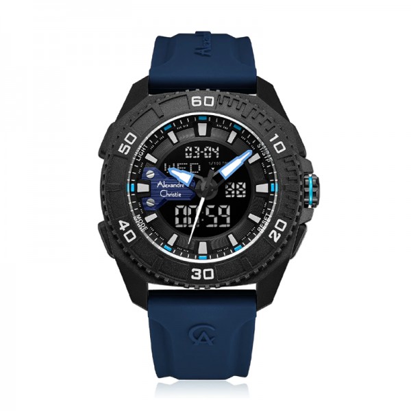 Alexandre Christie AC 9502 Black Blue MHRIPBABU Alexandre Christie AC 9502 Black Blue MHRIPBABU